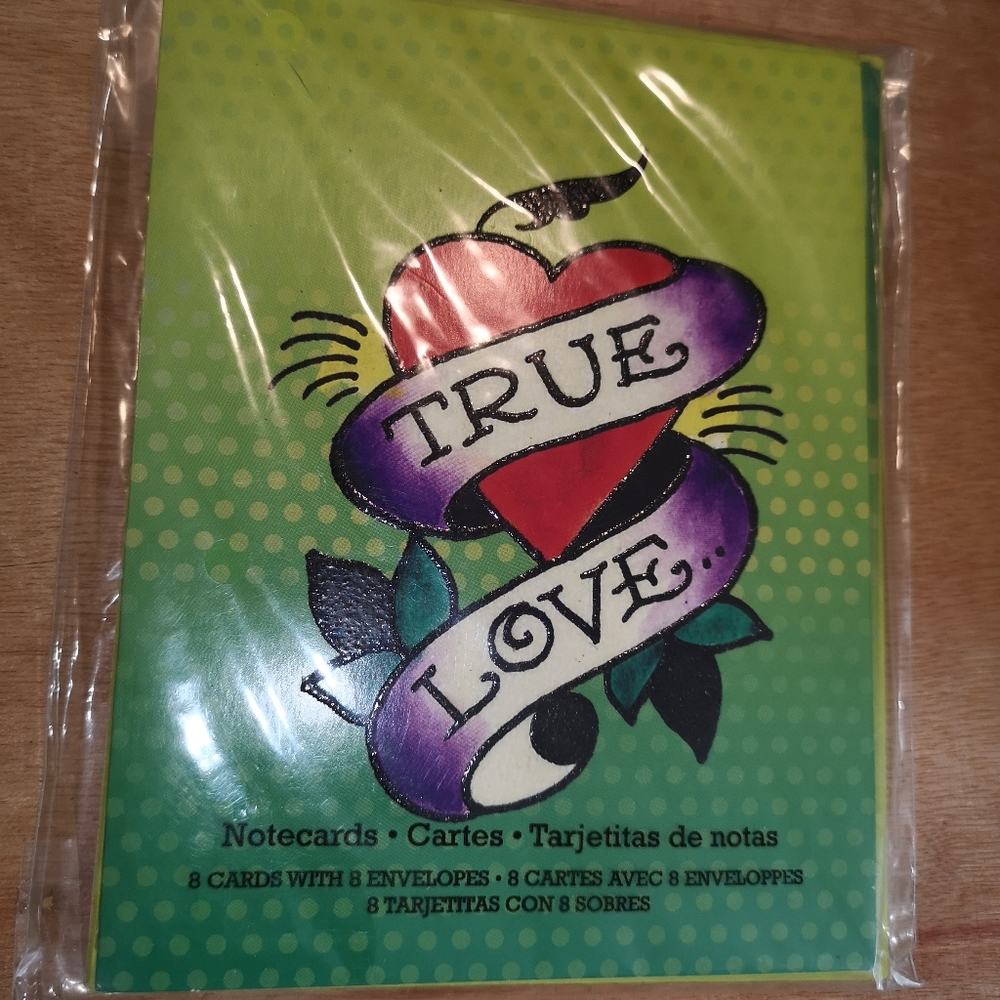 Ed Hardy True Love note cards